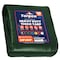 Tarpco Safety Heavy Duty Tarp, 64 ft L x 0.5 mm H x 24 ft W, 10 Mil, Green/Black, Polyethylene TS-153-24X64 - alternate 1